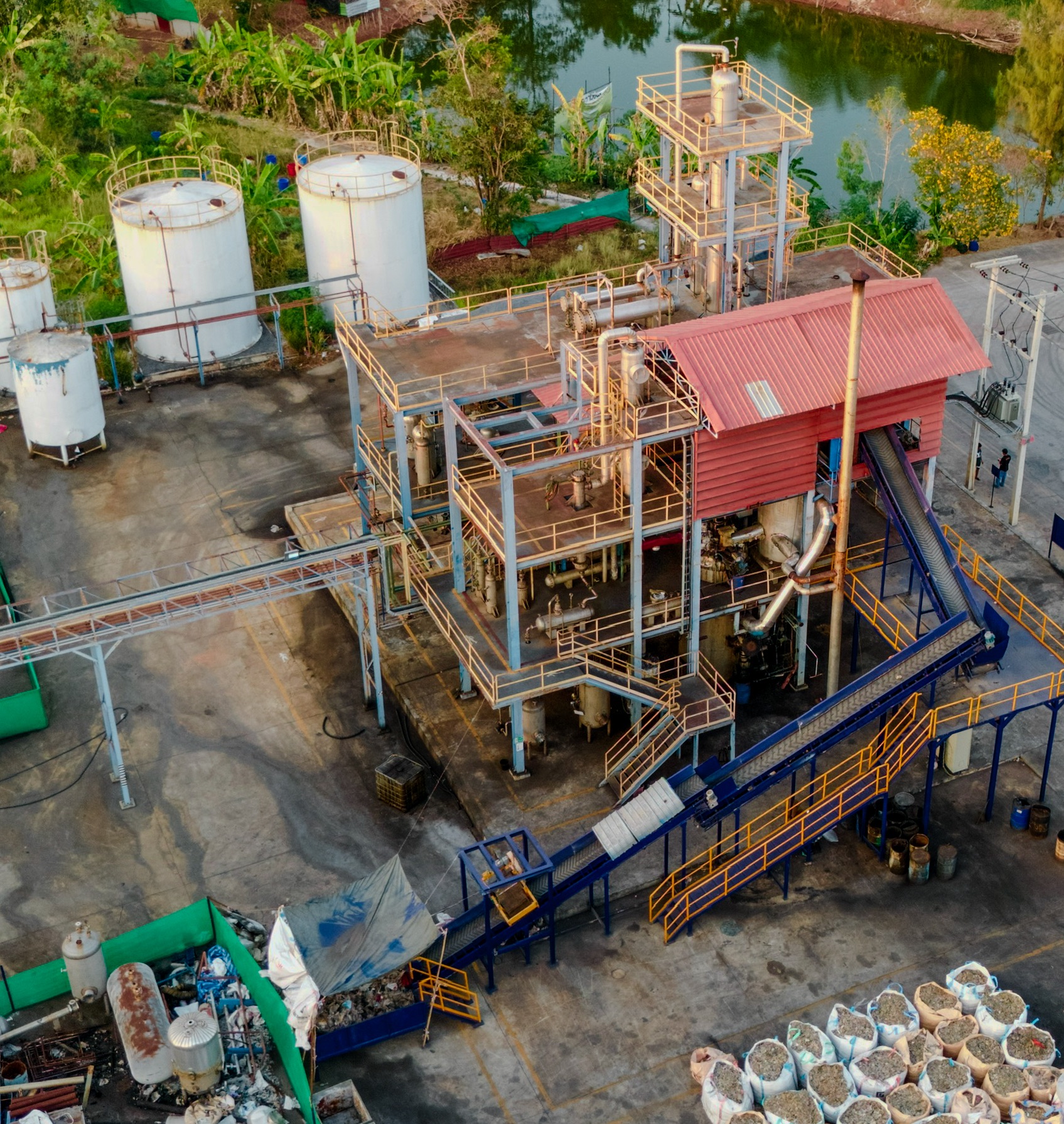 Pyrolysis plant in Nakhon Ratchasima, Thailand
